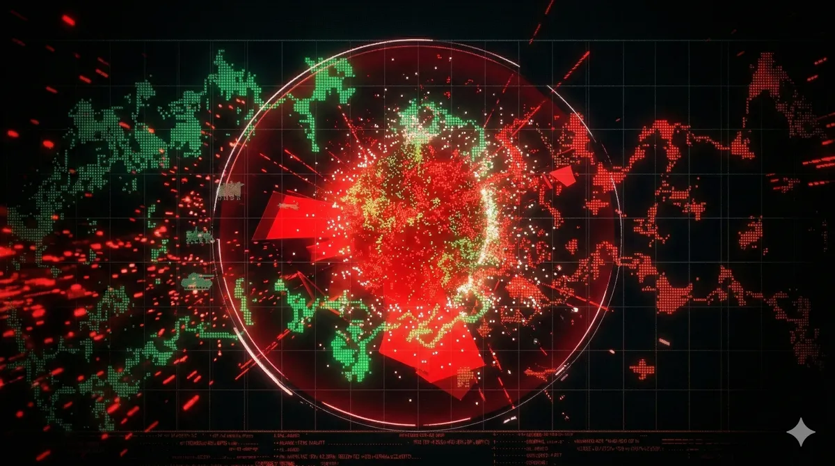 Chaotic battlefield during The Purge event
